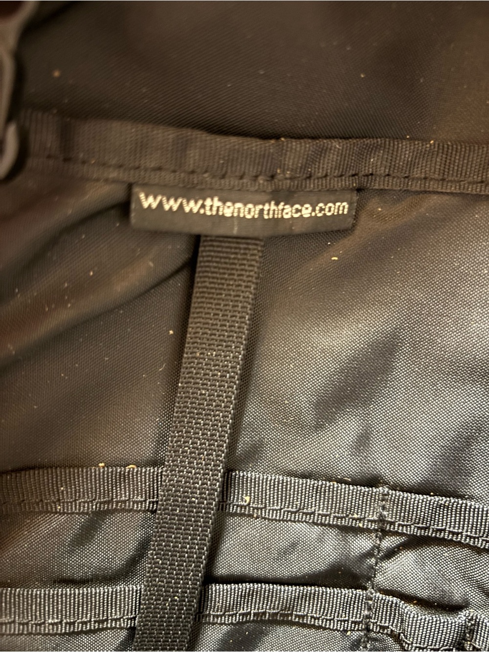 Vintage The North Face Recon Backpack Orange Grey Y2K Equipment Era - Picture 14 of 15